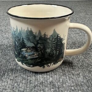 OwlCrate Exclusive Harry Potter Forbidden Forest Hagrid Hut Ceramic Coffee Mug